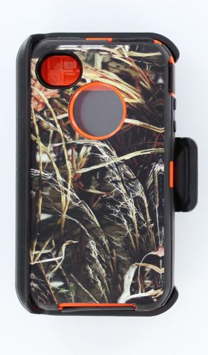 NEW Hunting Camo Defender otter Phone case cover iPhone 4S water resistant proof
