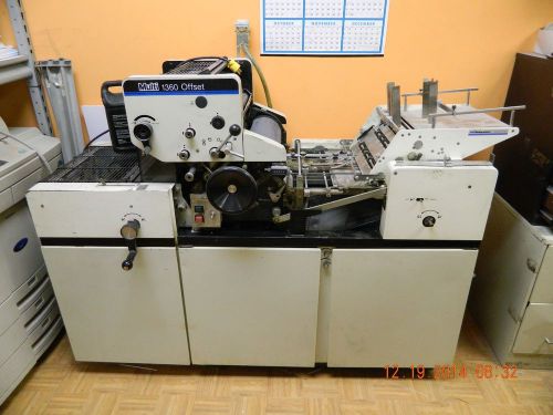 Multi 1360 offset printing press $19.99 no reserve! for sale
