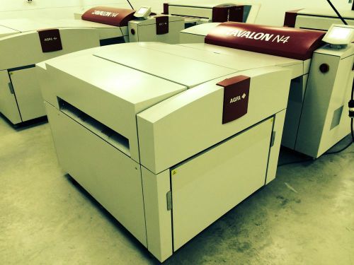 2010 Agfa Avalon N4 Screen 4300S Computer to Plate Platesetter CTP w/Autoloader