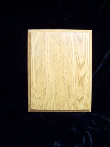 10 oak finish wood plaques 5x7 laser engraver plaques for sale