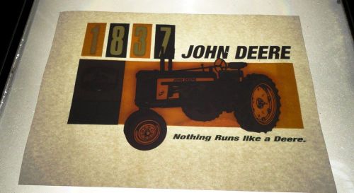 Vintage Original John Deere  Iron On Transfer J13