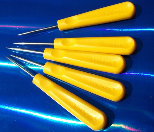 5 x Weeding Tool For Self adhesive sign vinyl decal pick tool yellow UK