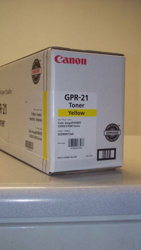 GPR 21 Yellow Toner Cartridge