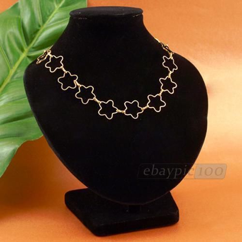 Black Velvet Necklace Pendant Jewelry Display Neck Bust HOT