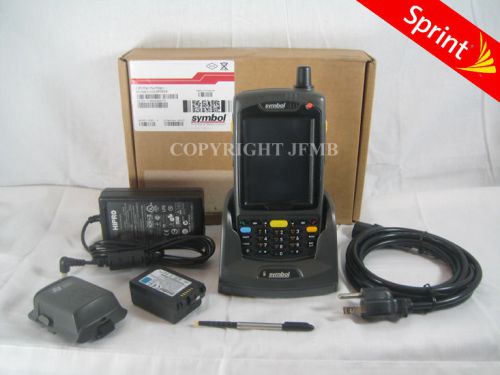 Symbol motorola mc75 mc7508-pueskrwa9wr wireless laser sprint barcode scanner for sale