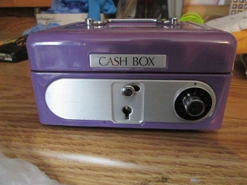 Metal cash box MADE IN JAPANG 6X4.5X3 INCHES -PREOWNED