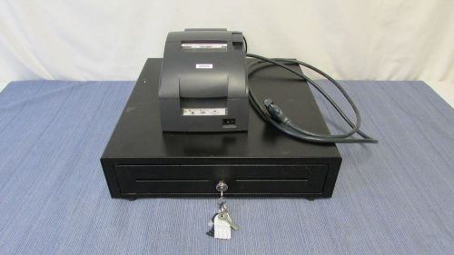 Wasp wcd-5000 pos cash drawer with epson m188b receipt printer for sale