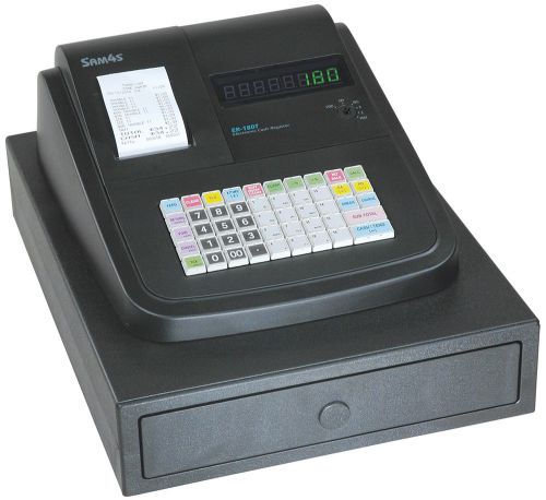 Sam4s ER-180t thermal cash register including basic programming