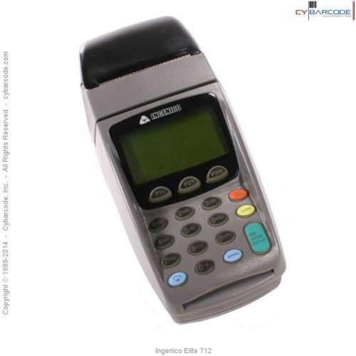 ingenico Elite 712 POS Credit Card Terminal Reader