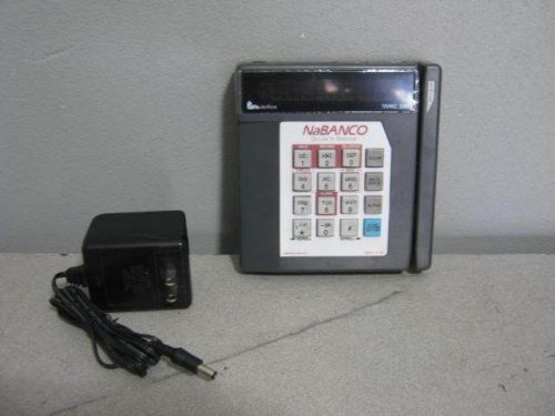 NaBANCO Verifone Tranz 330 Credit Card Machine w/AC Adapter