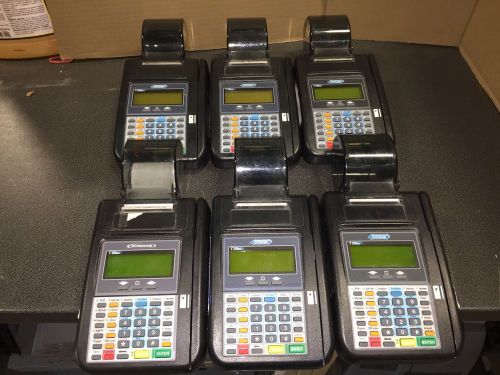 Lot of 6, Hypercom T7Plus - Credit Card Terminals - T7 Plus