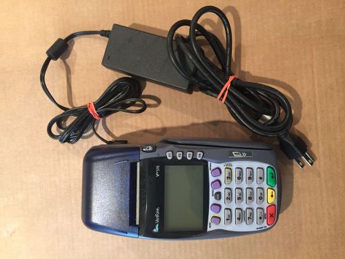 VERIFONE VX 570 Omni 5700 Credit Card Machine, PWR Cord (WORKING)