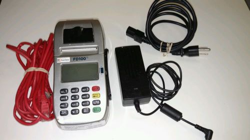 First data fd 100 credit card terminal for sale