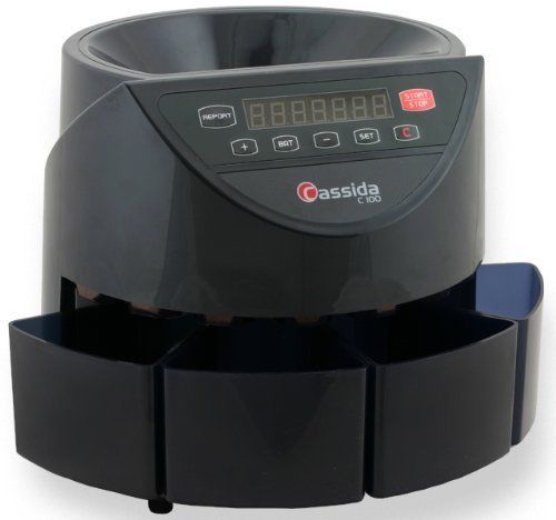 Cassida C100 Electronic Coin Sorter/Counter