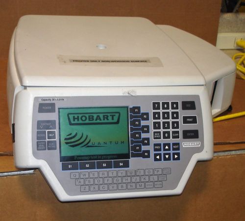 Hobart Quantum-P POS Countertop Barcode Scale Printer 29044-BJ