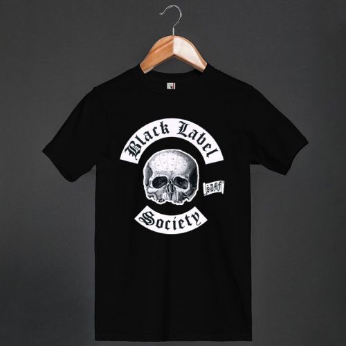 Black Label Society Heavy Metal Skull Black Mens T-SHIRT Shirts Tees Size S-3XL