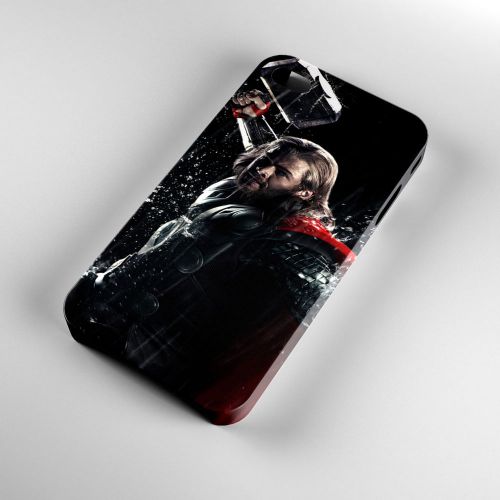 Thor The Avengers Marvel Comics DC iPhone 4/4S/5/5S/5C/6/6Plus Case 3D Cover