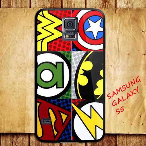 iPhone and Samsung Galaxy - Corps Justice League All Superheroes Logo - Case