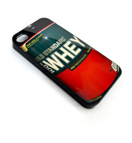 Whey Protein Gold Standars Logo on iPhone Case Cover Hard Plastic DT271