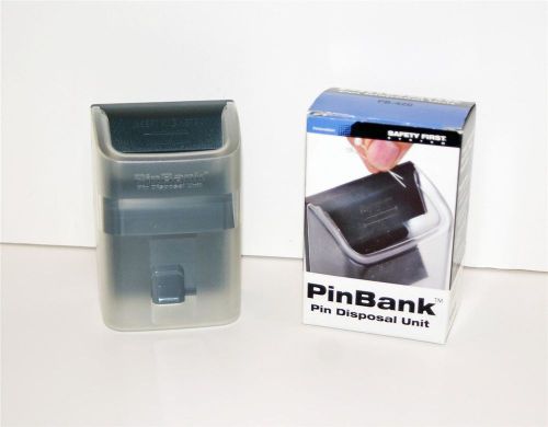Lot of 4 pinbank pin disposal units for stores fitting rooms clothing for sale