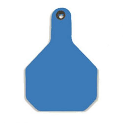 3 star all american y-tex cow eartags (25ct) blank identification cattle blue for sale
