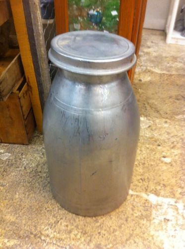 Milk Can 10 gallon Stainless steel by Firestone Metal Products