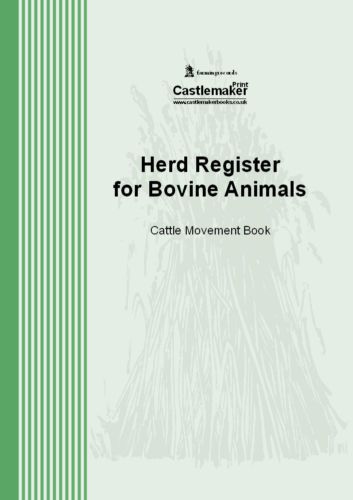 HERD REGISTER FOR BOVINE ANIMALS - farm cattle movement