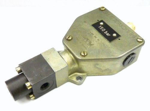 Rexroth HED-1-KA-40/500 Pressure Switch 460VAC 15A 125VDC 0.4A Preset to BAR-150