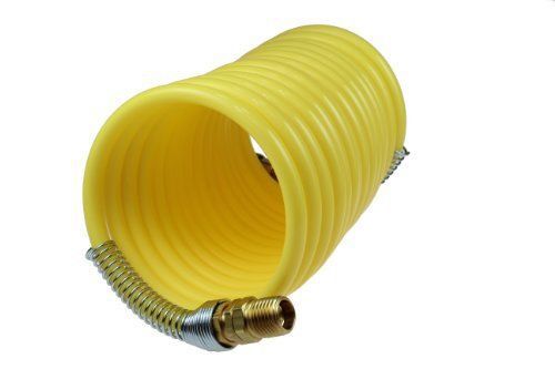 Coilhose pneumatics n12-25 coiled nylon air hose  1/2-inch id  25-foot length wi for sale