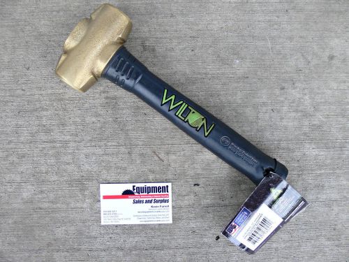 Wilton unbreakable handle, 12&#034; bash brass sledge hammer, 4 lb. head for sale