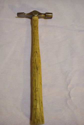 Vintage Stanley Pin Hammer 3 1/2 OZ Cross Pein Wooden Shafted