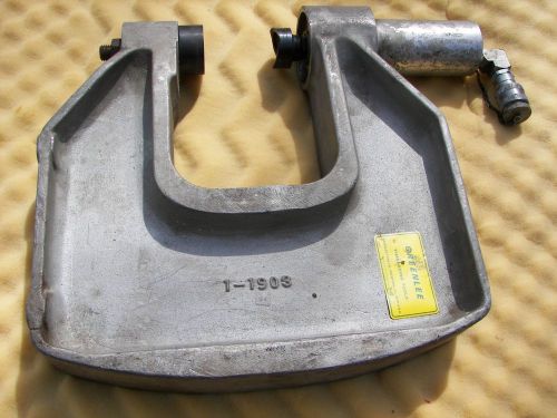 Good Used Greenlee 1732 Portable C-Frame Punch with 1-1/2&#034; Punch installed
