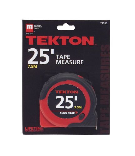 Tekton 71953 1&#034;x25&#039; ft foot measuring tape measure easy read like lufkin stanley for sale