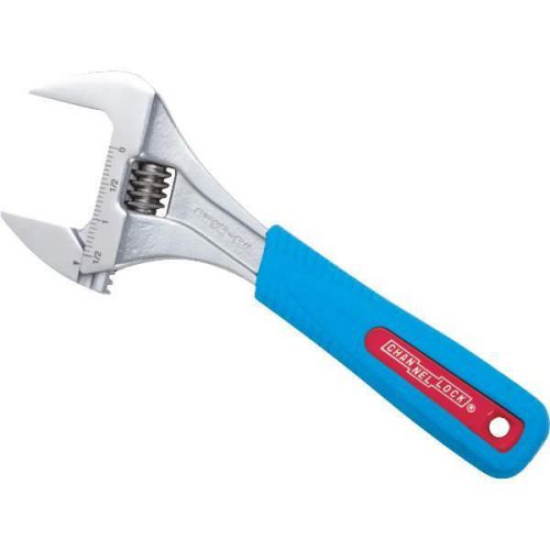 Channellock code blue 8&#034; wide jaw adjustable wrench-8&#034; wide jaw adj wrench for sale