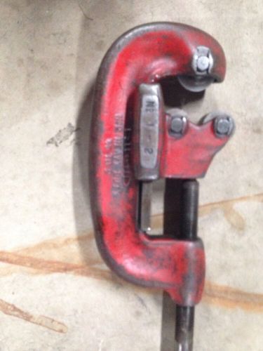 RIDGID Tools NO. 2A Heavy-Duty Pipe Tubing Cutter 1/8&#034; to 2&#034; OD - U.S.A.