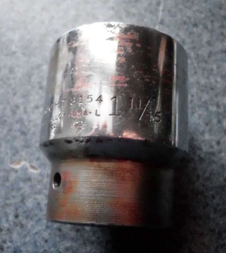 Wright 8154  1 11/16&#034; 12 Point 1&#034; Drive Socket - Pre-Owned