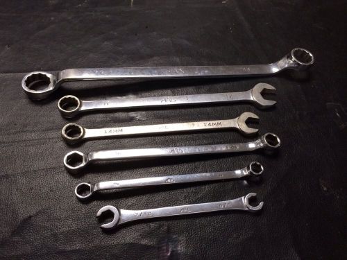 MAC 6 pc Set Of Open &amp; Close Ended Ratcheting Quick Wrenches