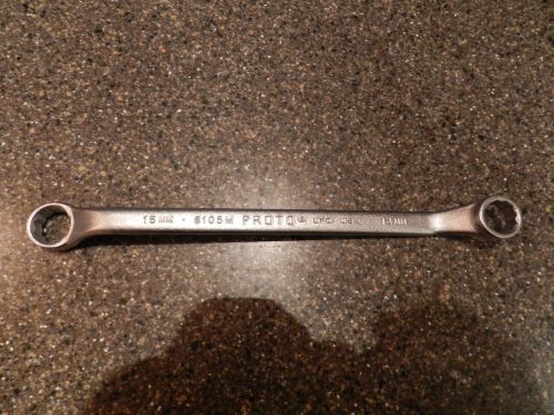 8105M Double end offset box wrench, 15 mm x 14mm Proto