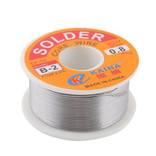 63/37 0.8mm tin lead rosin core soldering iron wire reel for sale