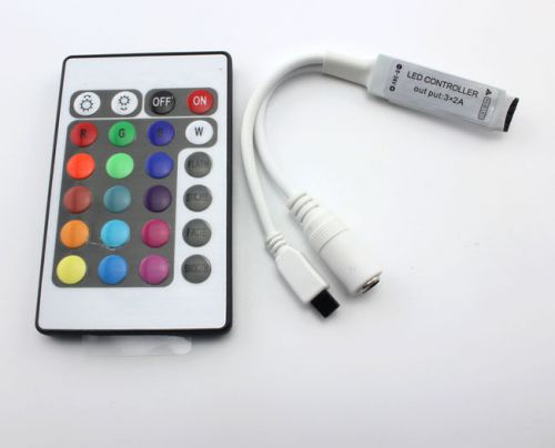 Sale Useful 24Key IR Remote Controller for RGB 3528 5050 LED Light Lamp Strip