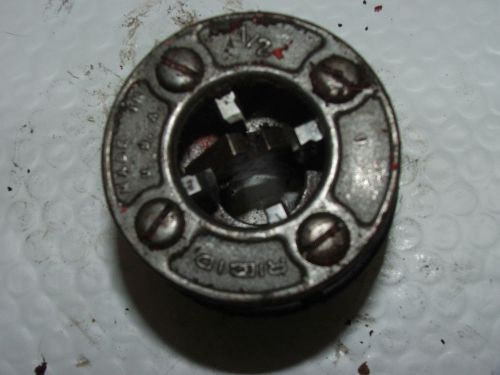 RIGID Pipe Threader 1/2&#034;  die FOR head Model: 00R, Ready to use;  FAST SHIPPING