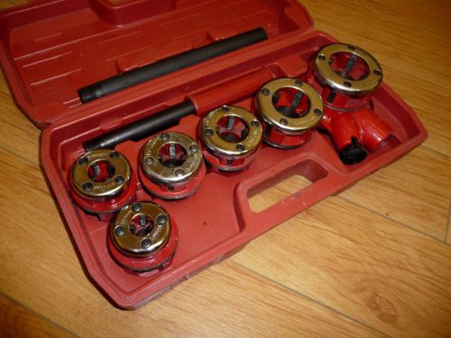 6 PC RATCHETING DIE STOCK WITH CASE