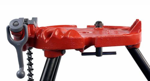 SDT Reconditioned RIDGID 450 Portable Tristand® Chain Pipe Vise 1/8-5&#034; Capacity