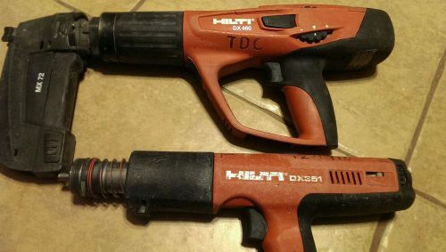 Hilti dx 460 and dx 351