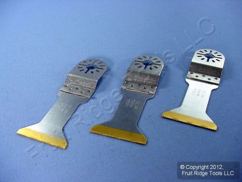 3 Imperial Saw Blades 1-3/4&#034; Bi-Metal Titanium Universal Metal Wood PVC Cutting