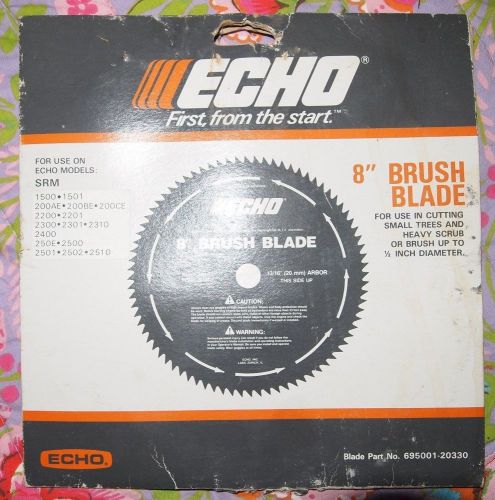 Echo 8&#034; brush blade, new for sale