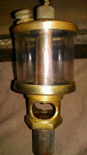 Michigan Lubricator Company Brass Engine Oiler Antique 48A3
