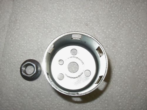 GO CART PREDATOR HARBOR FREIGHT 212CC ENGINE PARTS- STARTER CUP &amp; NUT FOR RECOIL