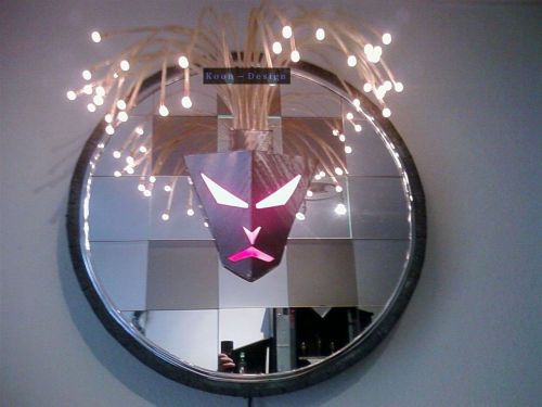 Medusa Designer Art Steel Wall Lamp Mirror Greek Zeus Olympus Ayes Hercules