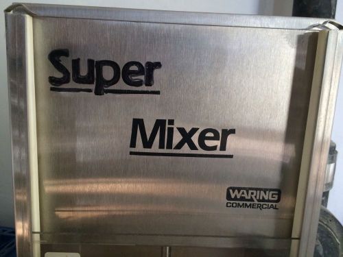 Waring commercial super mixer single head drink mixer - for sale